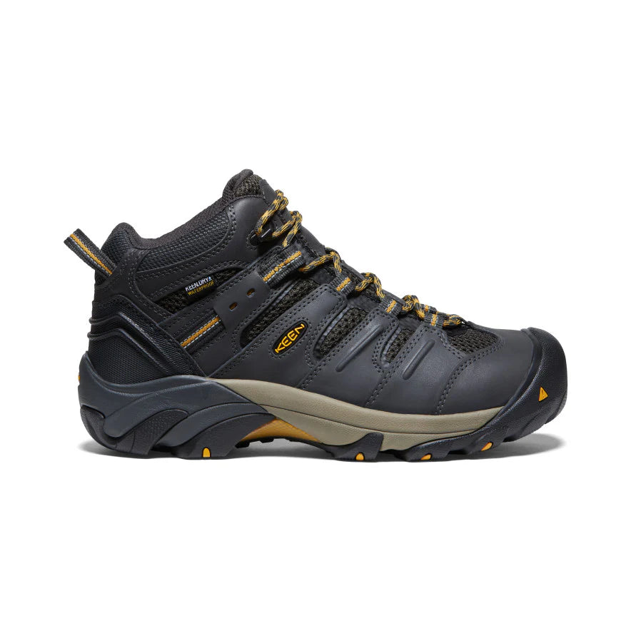 Men's Keen Lansing Mid Waterproof (Steel Toe)