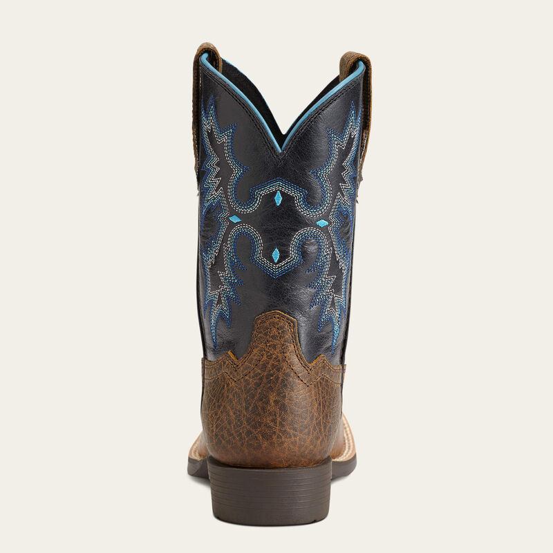 Kids' Tombstone Wide Square Toe Western Boot