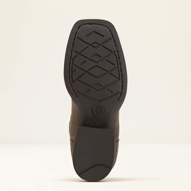 Kids' Tombstone Wide Square Toe Western Boot