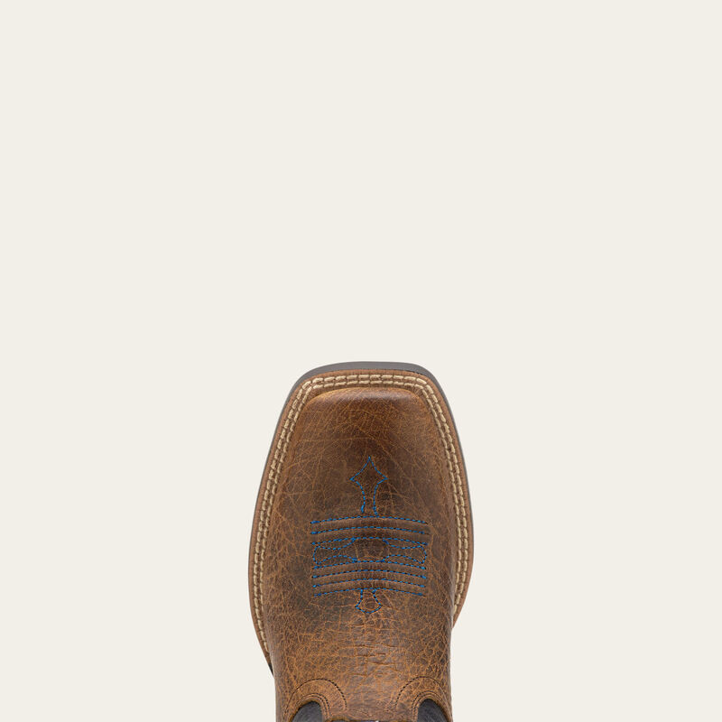 Kids' Tombstone Wide Square Toe Western Boot