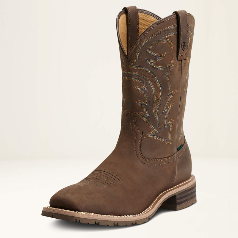 Mens Ariat Hybrid Rancher Waterproof Western Boot
