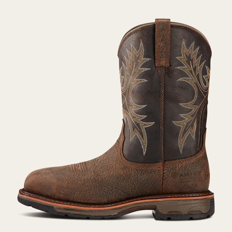 Men's Ariat WorkHog Waterproof Composite Toe Work Boot