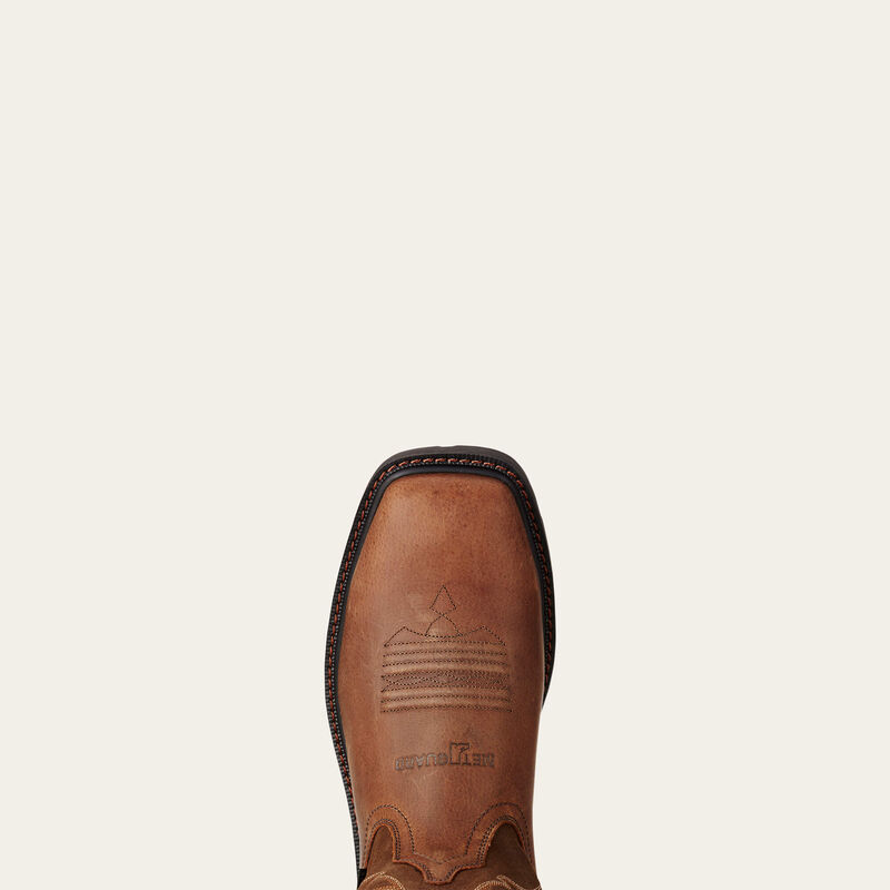 Men's Ariat Groundbreaker Wide Square Toe MetGuard MetGuard Steel Toe Work Boot