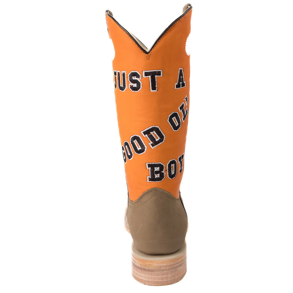 RockinLeather Men's Just a Good Ol' Boy Western Boots