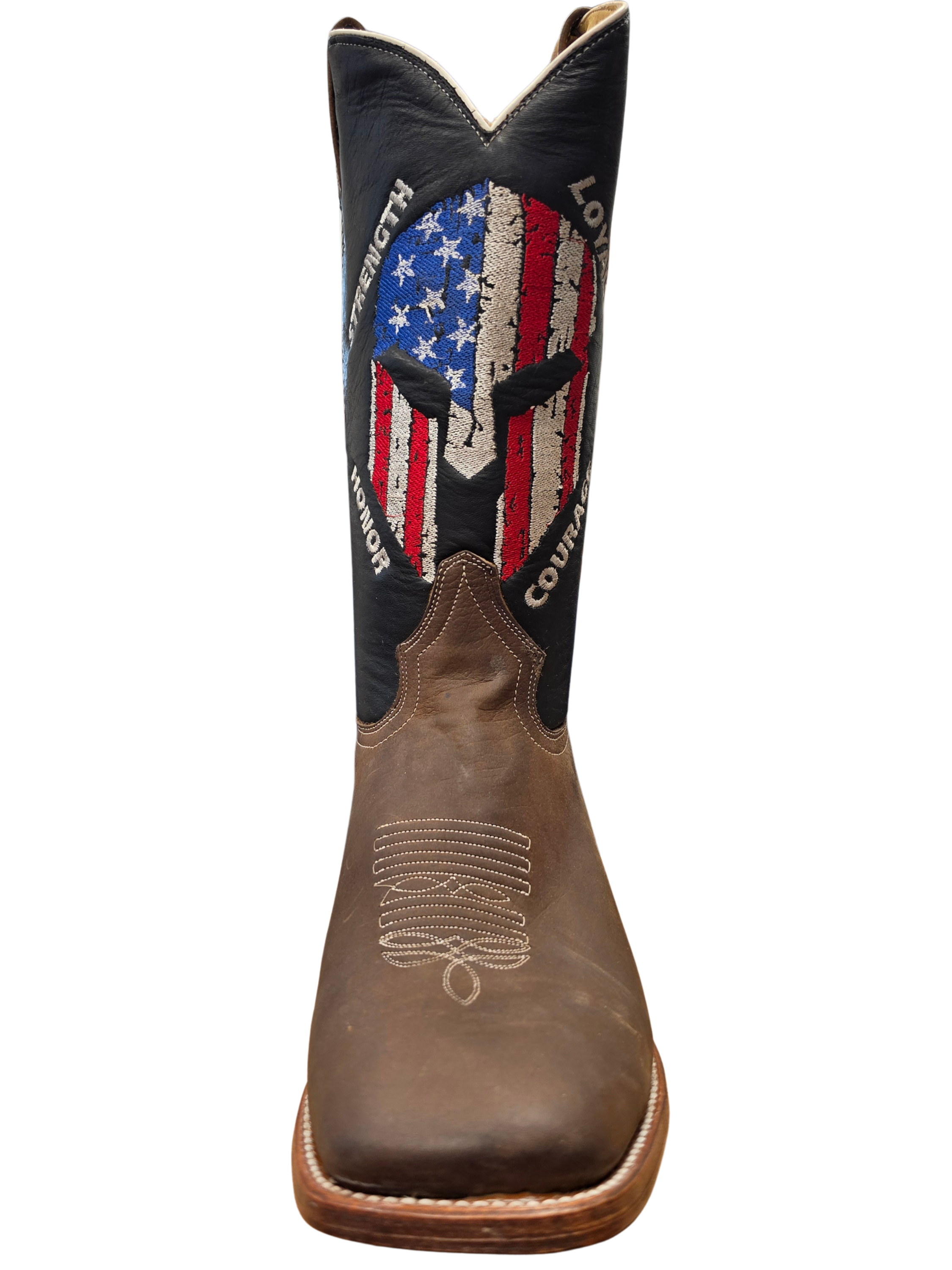 RockinLeather Men's Spartan Style Cowboy Boot