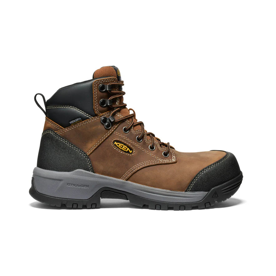 Men's Keen Evanston 6" Waterproof Boot (Carbon Toe)