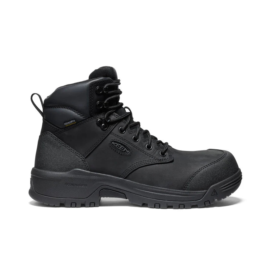 Men's Keen Evanston 6" Waterproof Boot (Carbon Toe)