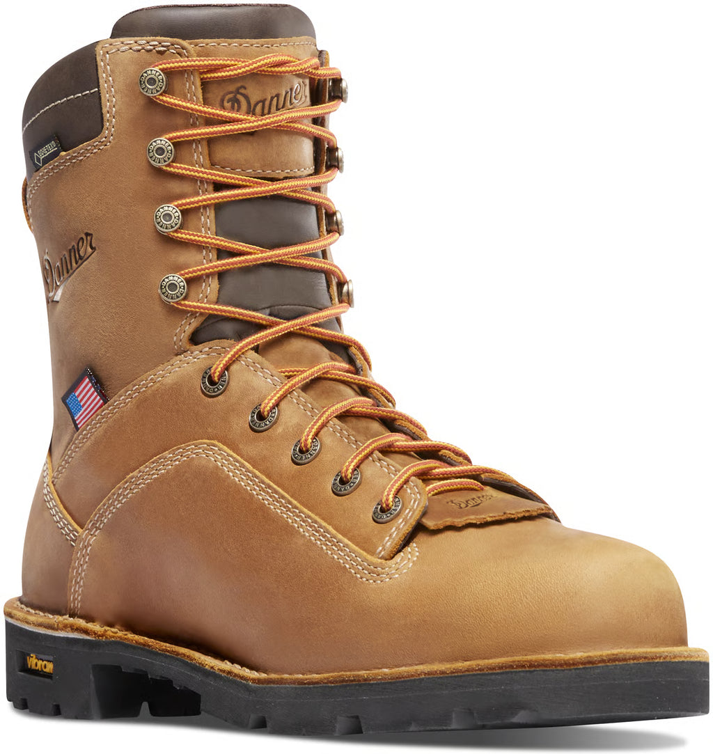 Danner Men's Quarry USA Distressed Brown Alloy Toe