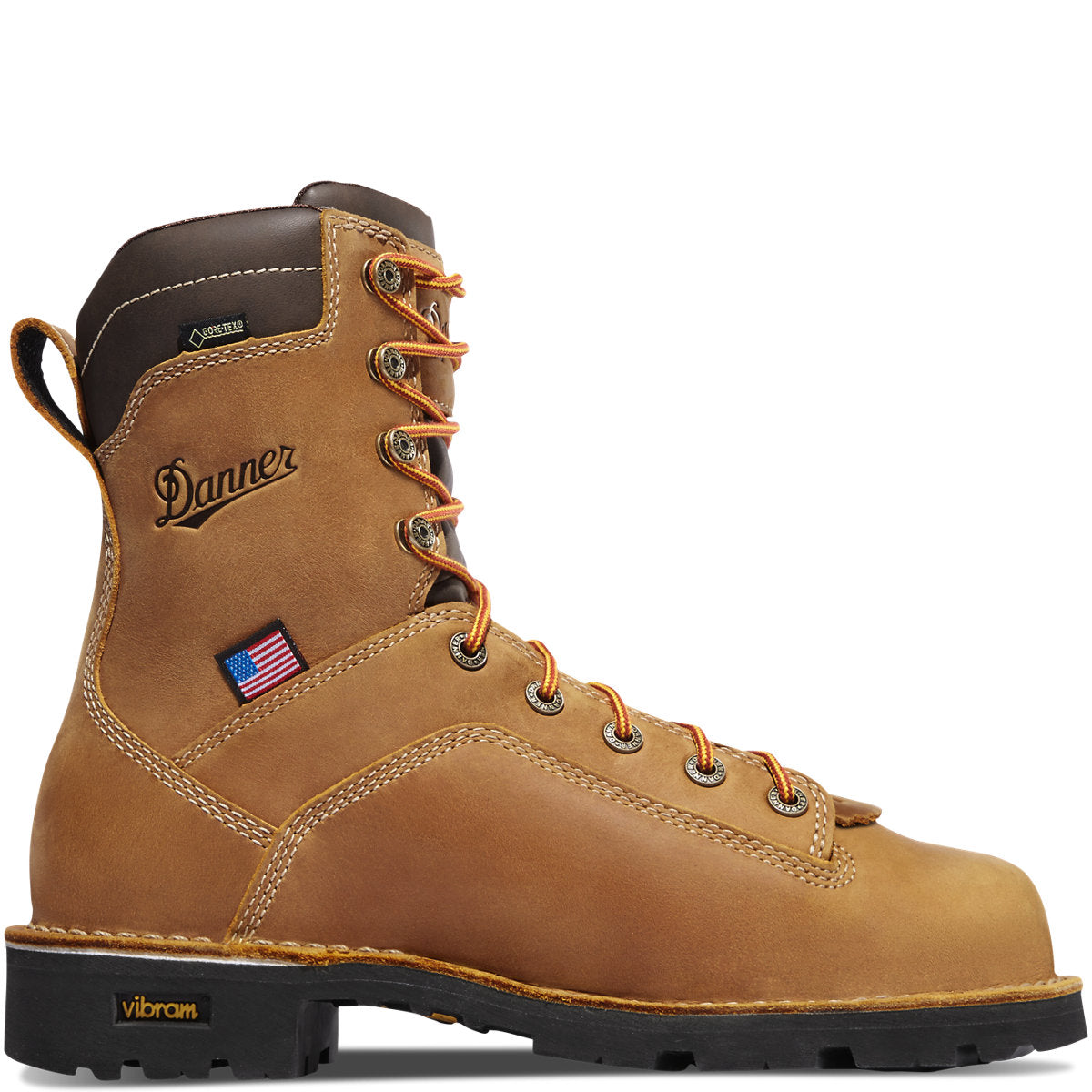 Danner Men's Quarry USA Distressed Brown Insulated 400G Composite Toe (NMT)