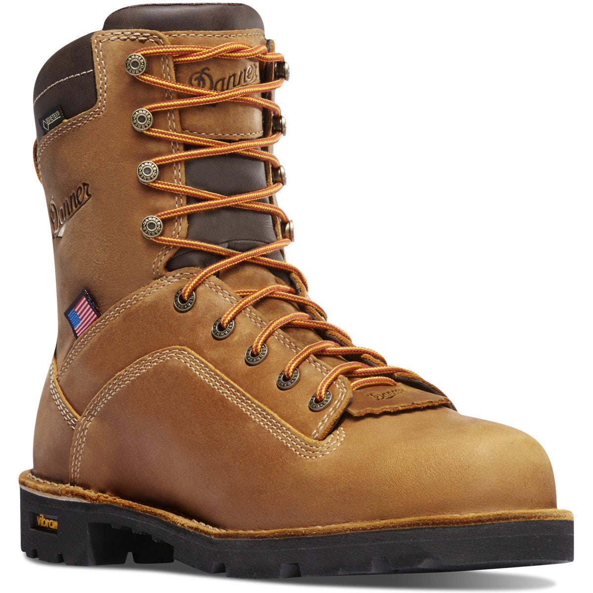 Danner Men's Quarry USA Distressed Brown Insulated 400G Composite Toe (NMT)