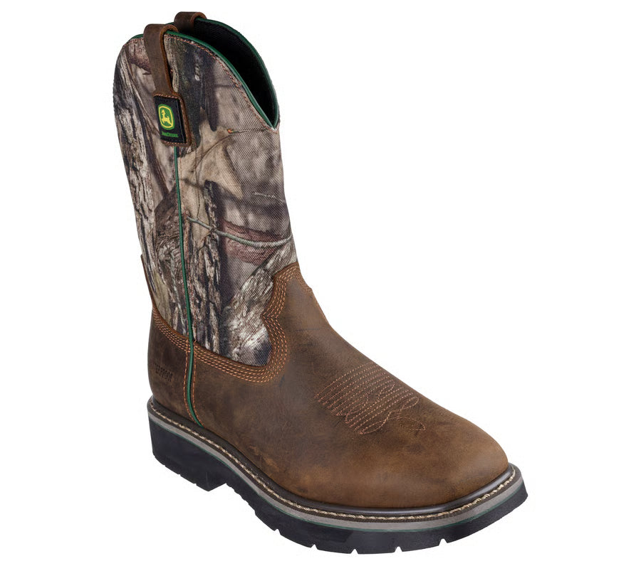 Men's Skechers John Deere Rowood Moss Burrow Waterproof Boot