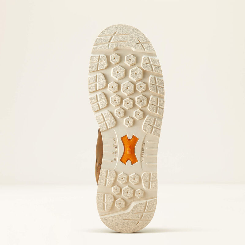 Men's Ariat Rebar Wedge Moc Toe 6" Waterproof Composite Toe Work Boot