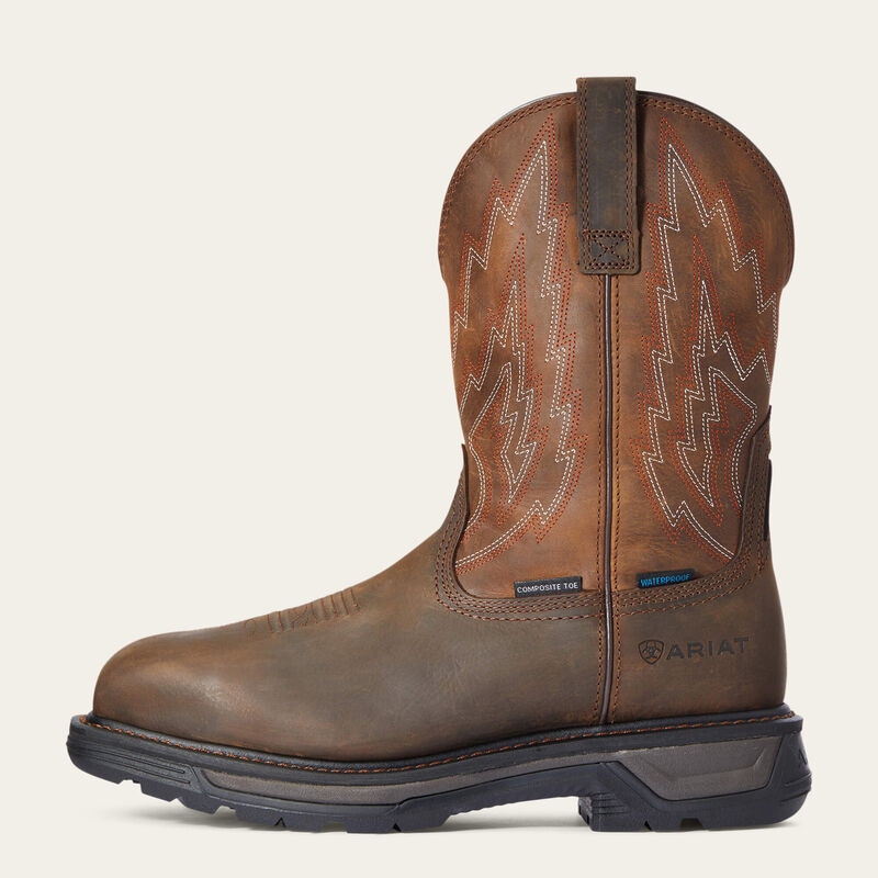Men's Ariat Big Rig Waterproof Composite Toe Work Boot