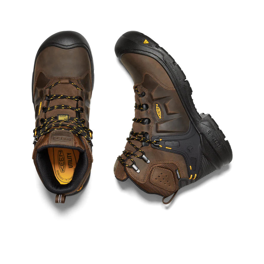Men's Keen Dover 6" Waterproof (Carbon Toe)