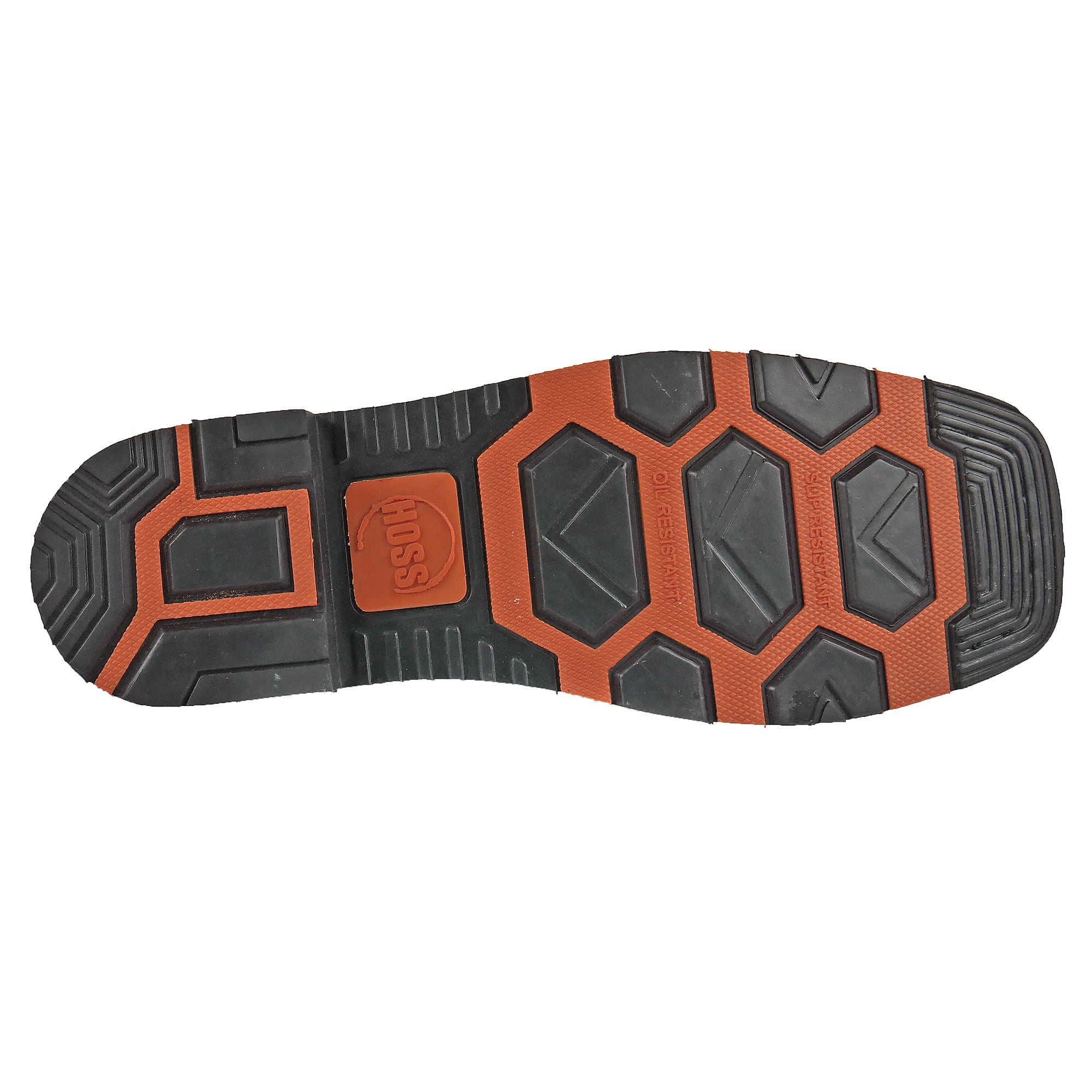 Hoss Men's Landon Western Cognac Red Steel Toe