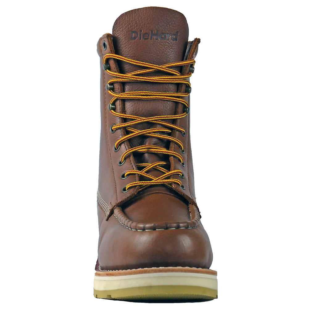 DieHard Men's Malibu 8" Brown Composite Toe