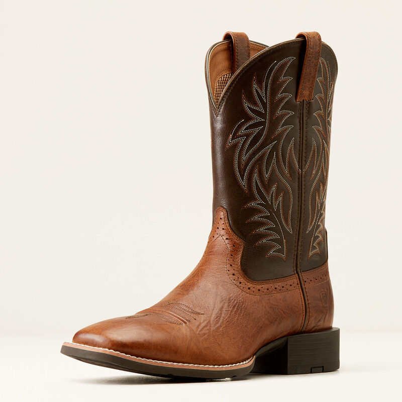 Men's Ariat Sport Wide Square Toe Cowboy Boot