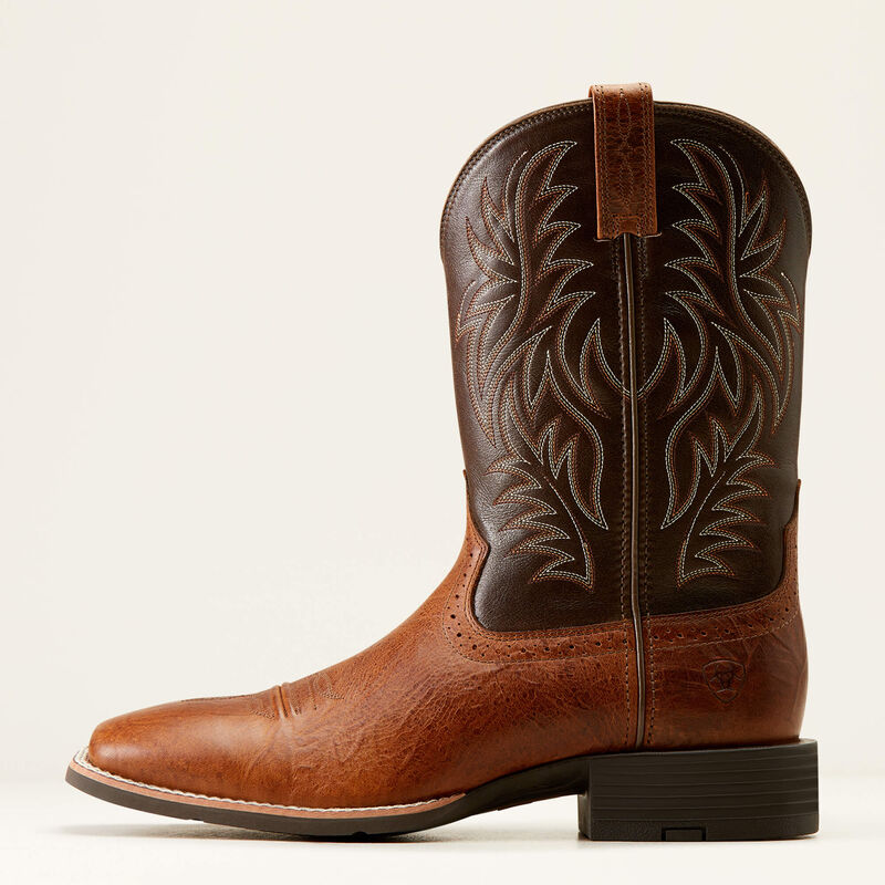 Men's Ariat Sport Wide Square Toe Cowboy Boot