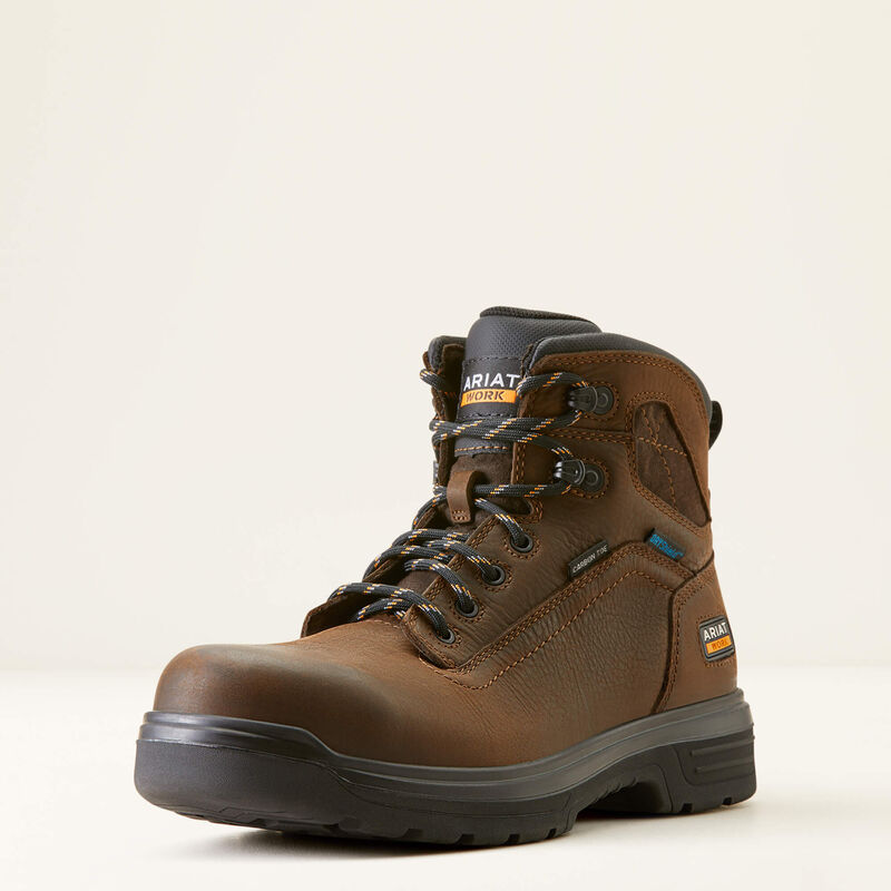Men's Ariat Turbo 6" Waterproof Carbon Toe Work Boot