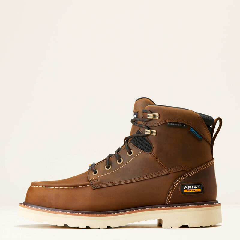 Men's Ariat Rebar Lift 6" Waterproof Composite Toe Work Boot
