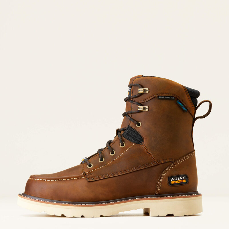 Men's Ariat Rebar Lift 8" Waterproof Composite Toe Work Boot