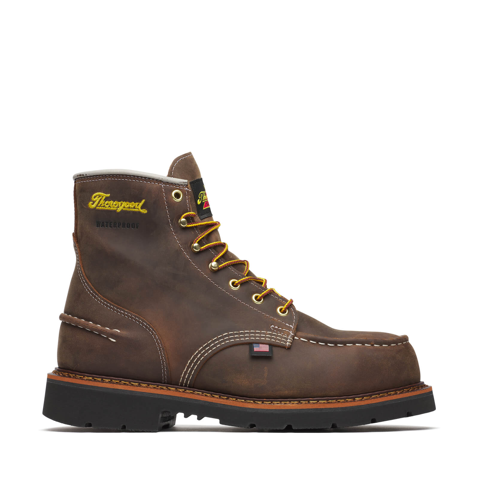 Thorogood 1957 Series – Waterproof Safety Toe – 6″ Crazy Horse Moc Toe – MAXWear90™
