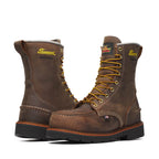 Thorogood 1957 Series – Waterproof Safety Toe – 8″ Crazy Horse Moc Toe – MAXWear90™