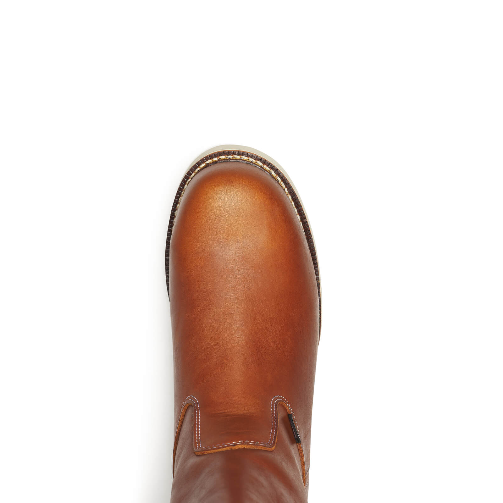 American Heritage – 11″ Tobacco Safety Toe – Pull-on Wellington