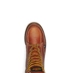 Thorogood American Heritage – 8″ Tobacco Safety Toe – Moc Toe MAXWear Wedge™