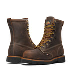 Men's Thorogood American Heritage – 8″ Crazy Horse Steel Toe Black MAXWear 90™