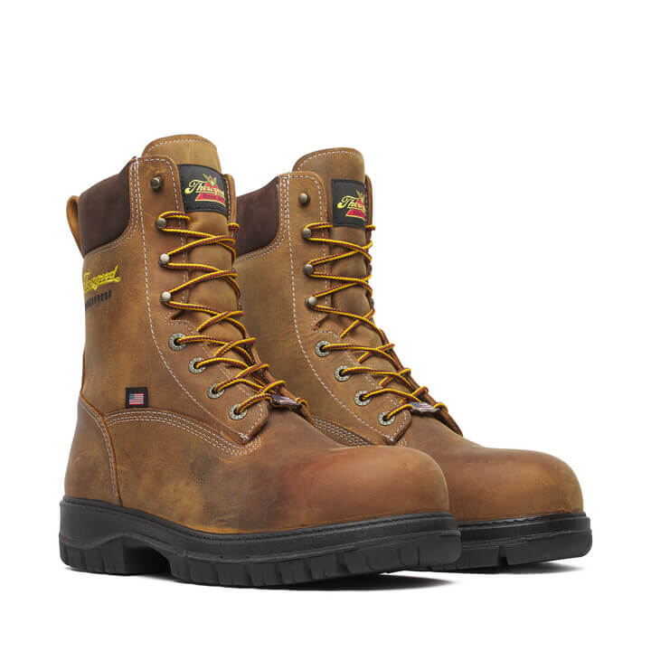 Genesis Series – 8″ Chestnut – Nano Safety Toe – Waterproof