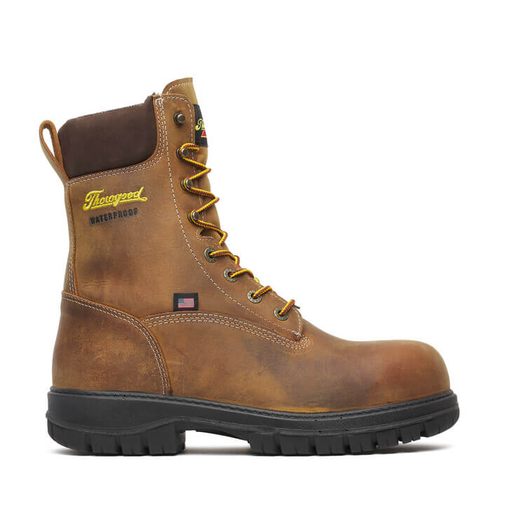 Genesis Series – 8″ Chestnut – Nano Safety Toe – Waterproof