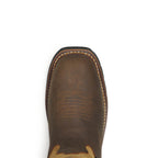 Western Work – Waterproof Crazy Horse/Tan – 11″ Square Toe