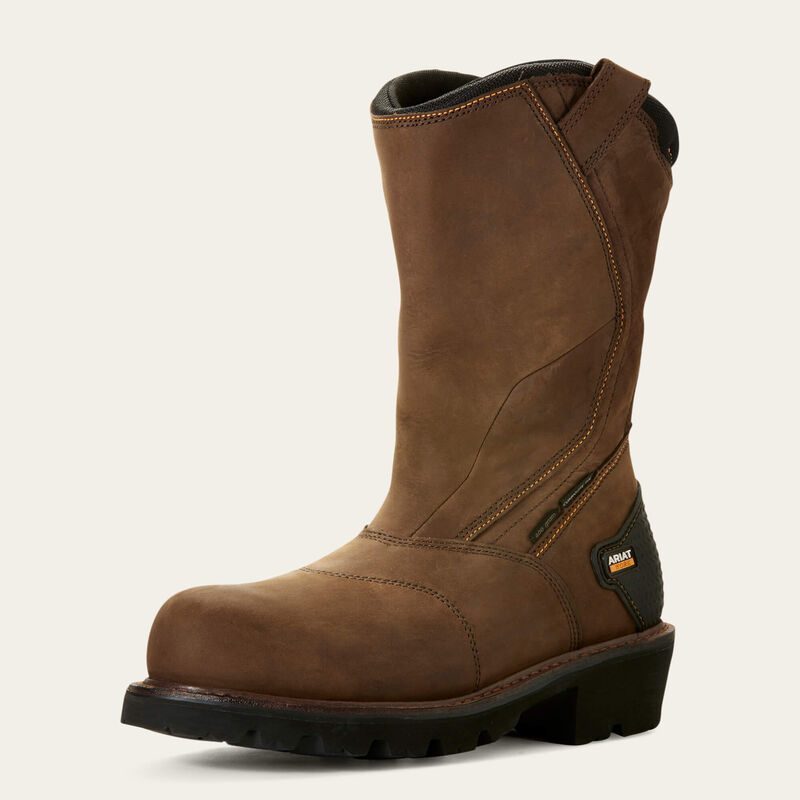 Men's Ariat Powerline 400G Waterproof 400g Composite Toe Work Boot