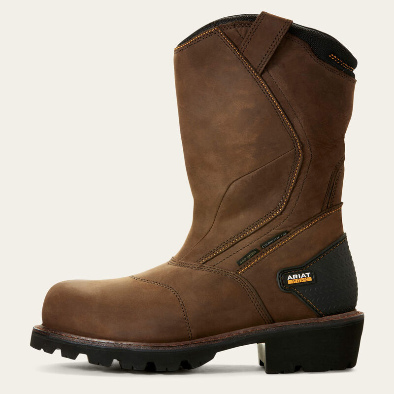 Men's Ariat Powerline 400G Waterproof 400g Composite Toe Work Boot
