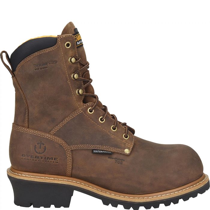 Carolina Poplar 8" Comp Toe Insulated Waterproof Logger