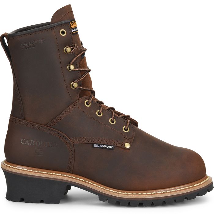 Carolina Elm 8" Internal Met Guard Steel Toe Insulated Waterproof Work Boot