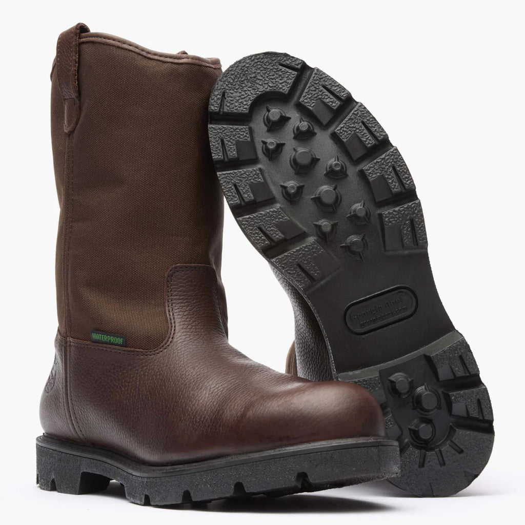 Men's Georgia Boot  11" Homeland Wellington Steel Toe Waterproof