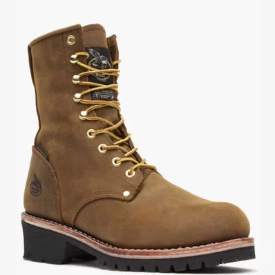 Georgia Boot Steel Toe Waterproof 400G Insulated Logger Work Boot