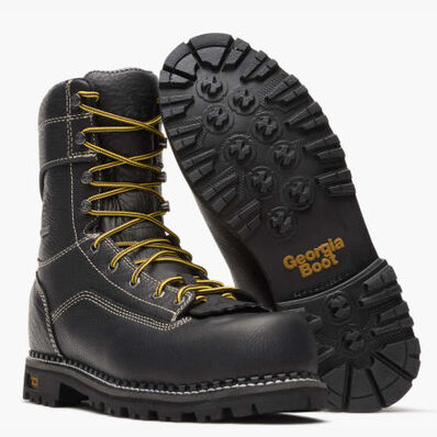 Georgia Boot AMP LT Logger Composite Toe Waterproof Work Boot