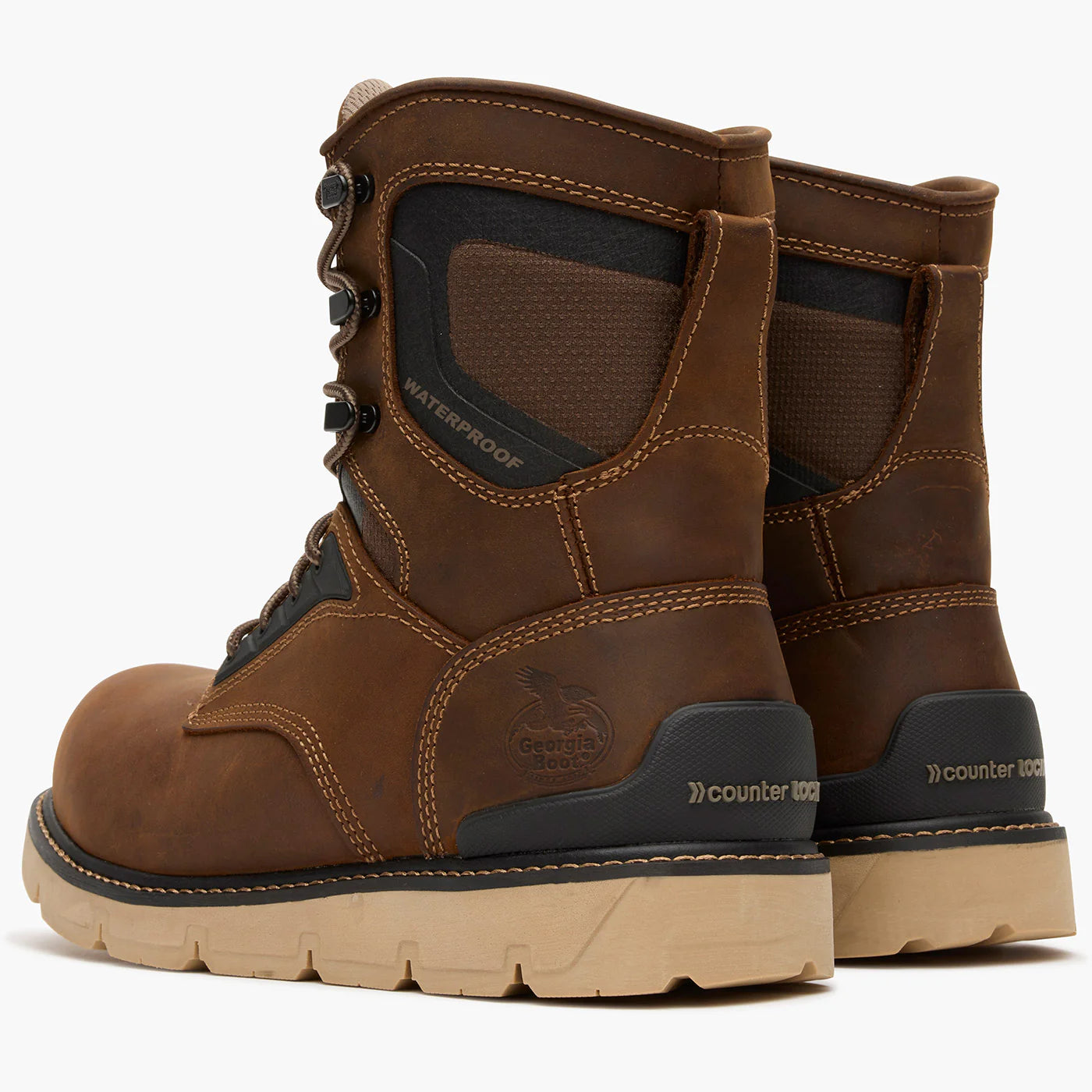 Men's Georgia Boot Carbon Flex Wedge 8" Waterproof Work Boot