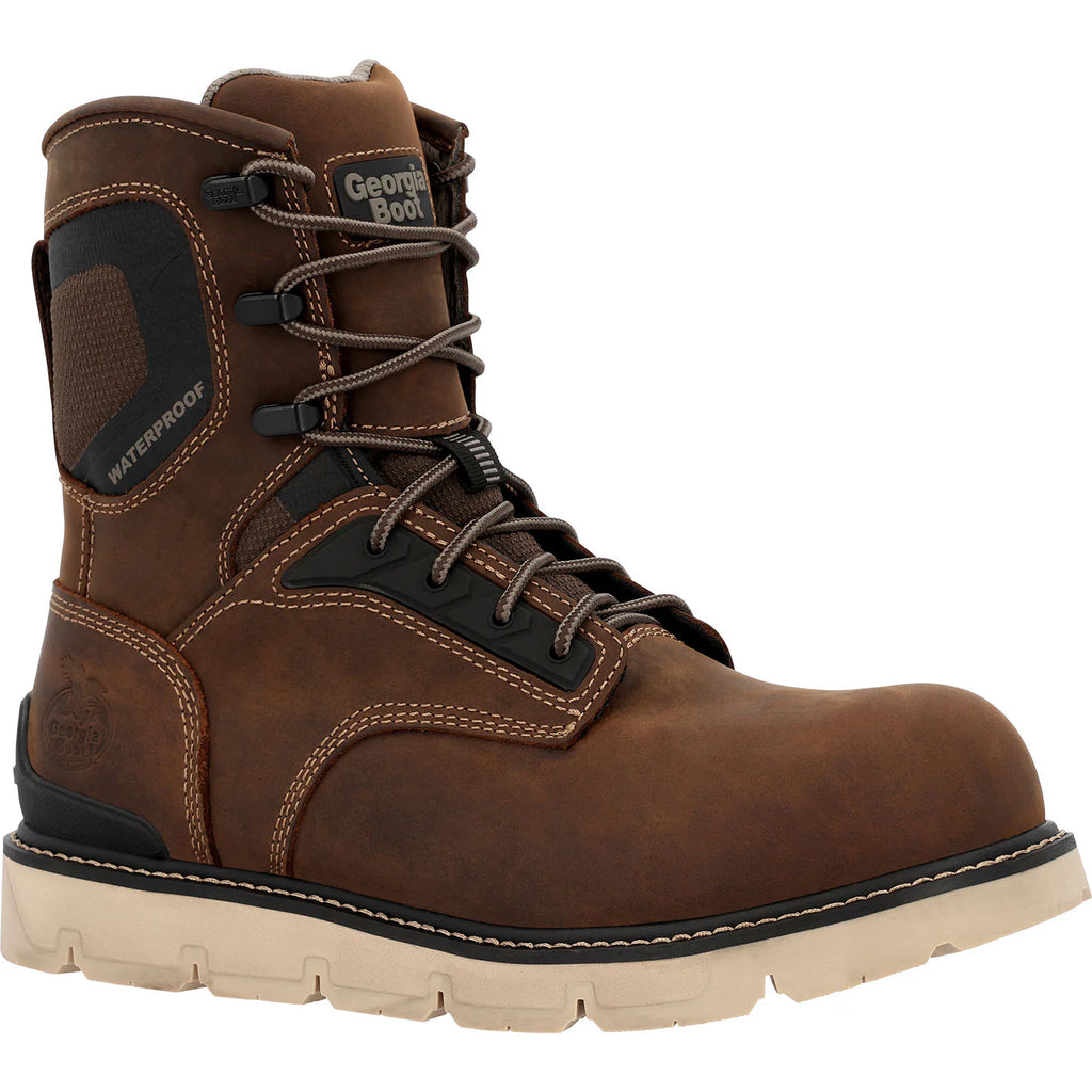 Men's Georgia Boot Carbon Flex Wedge 8" Waterproof Work Boot
