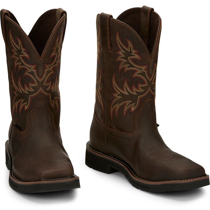 Justin Driller 11" Steel Toe