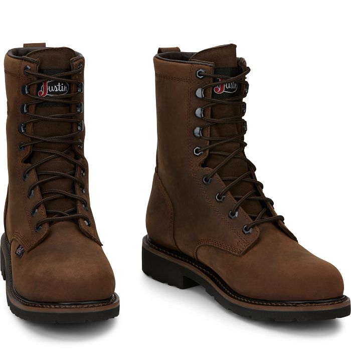 Justin Drywall 8" Waterproof Steel Toe