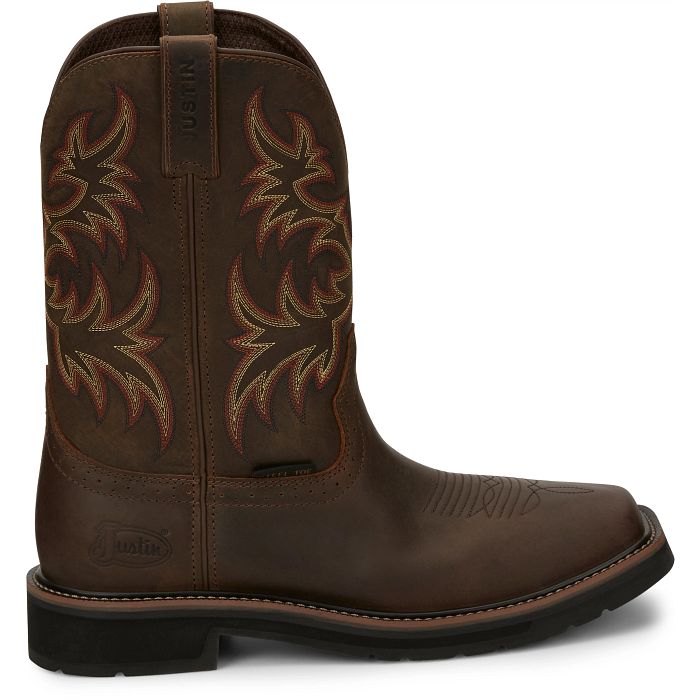 Justin Driller 11" Steel Toe
