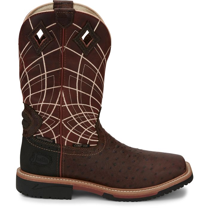 Derrickman 12" Waterproof Comp Toe