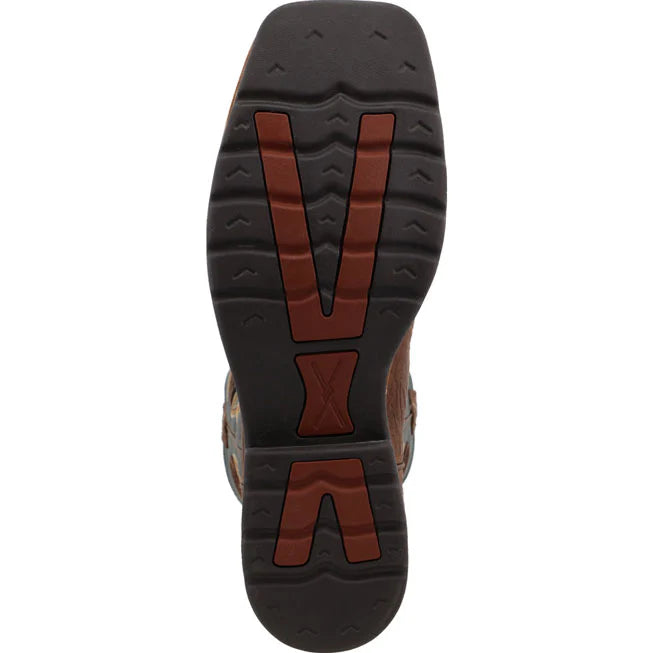 Men's Twisted X Lite 12-Inch Alloy Toe EH WP Western Work Boot