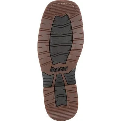 Rocky Square Toe Internal Met Guard Western Boot with TPU Heel Counter