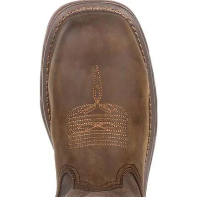 Rocky Square Toe Internal Met Guard Western Boot with TPU Heel Counter