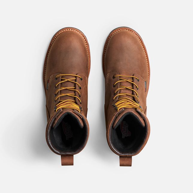 Red Wing LoggerMax Men's 9-inch Waterproof, Insulated Safety Toe Boot